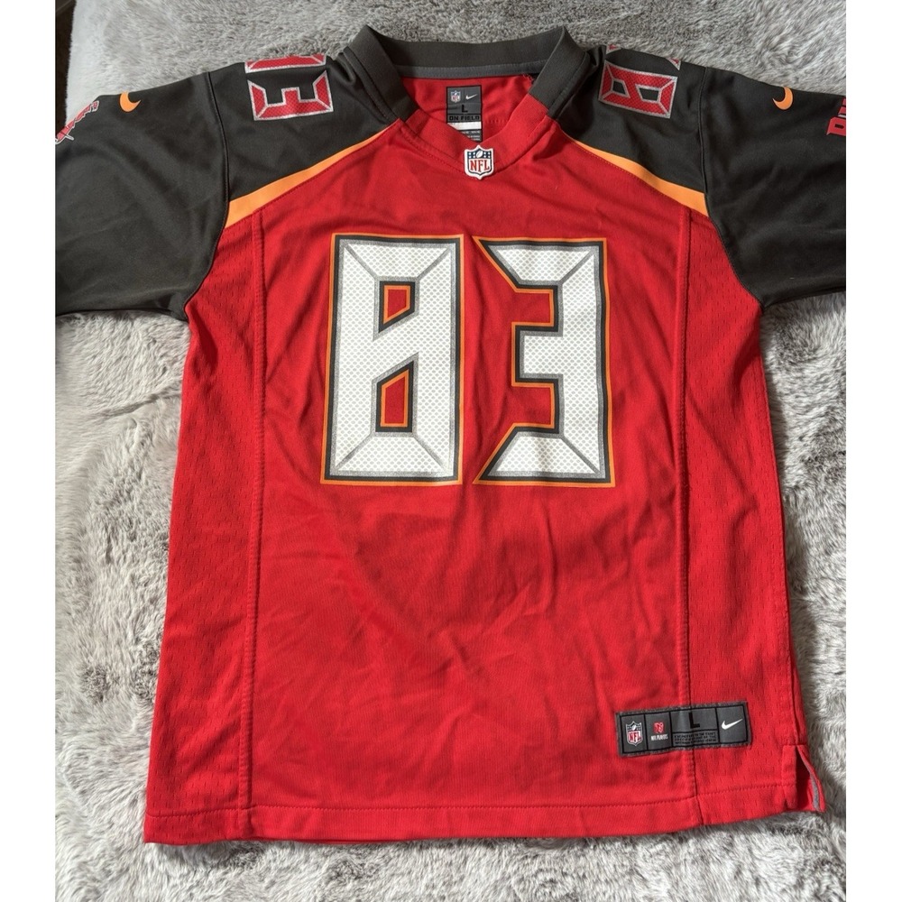 Nike NFL On Field Apparel Youth Jersey Size L Tampa Bay Buccaneers #83 jackson